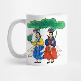 Minhwa: Taoist Fairy Sisters B-1 Type Mug